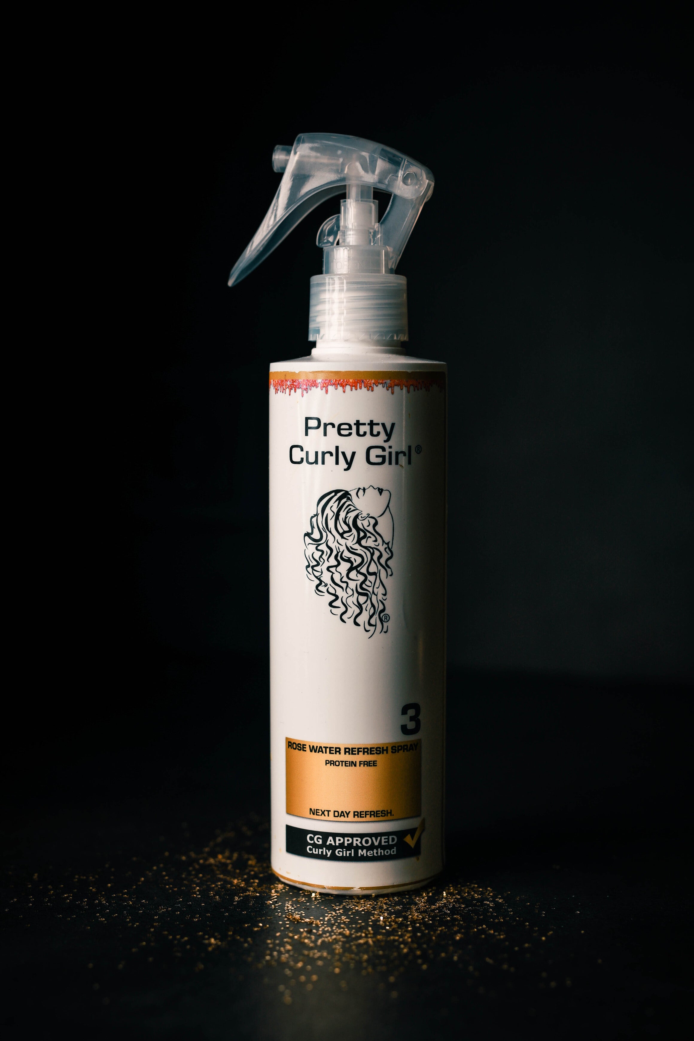 PRETTY CURLY GIRL Rose Water Refresh Spray