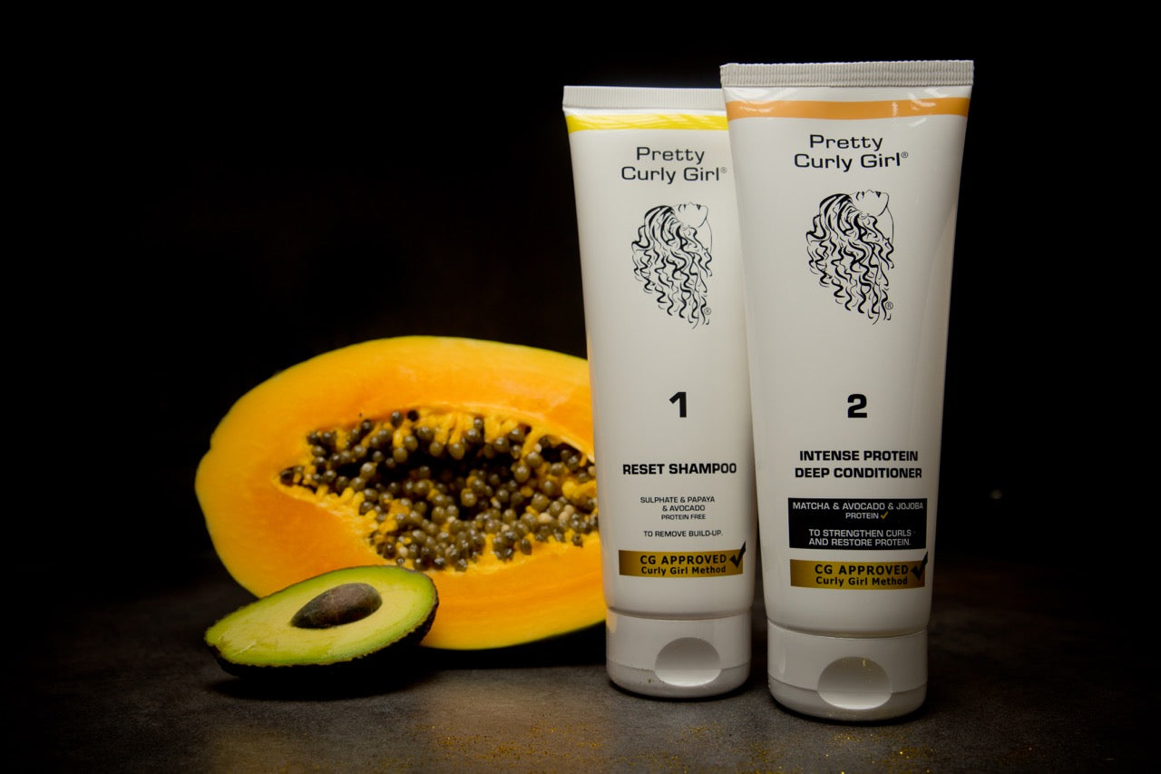 PRETTY CURLY GIRL Wash and Moisture Set