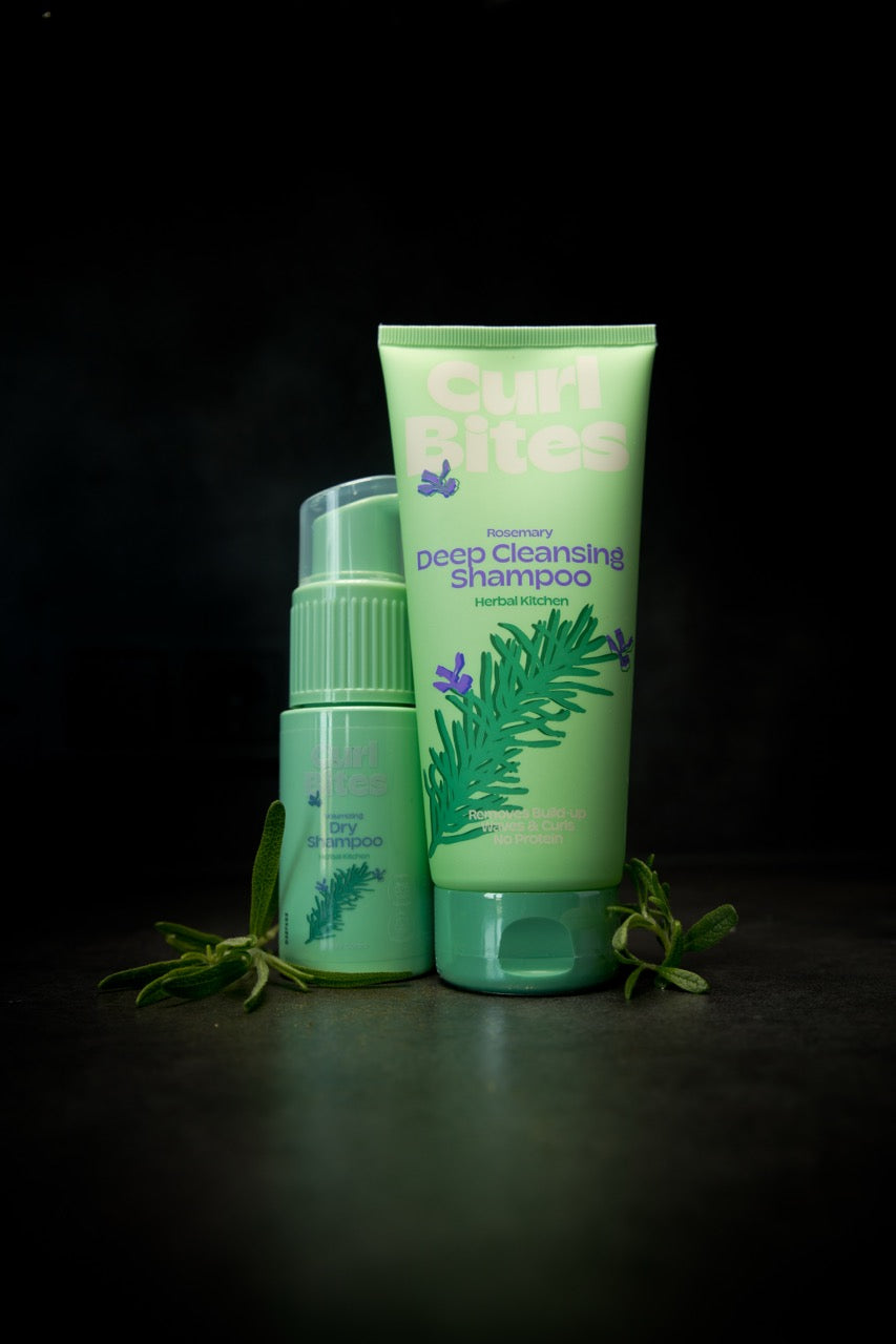 CURL BITES Rosemary Deep Cleansing Shampoo