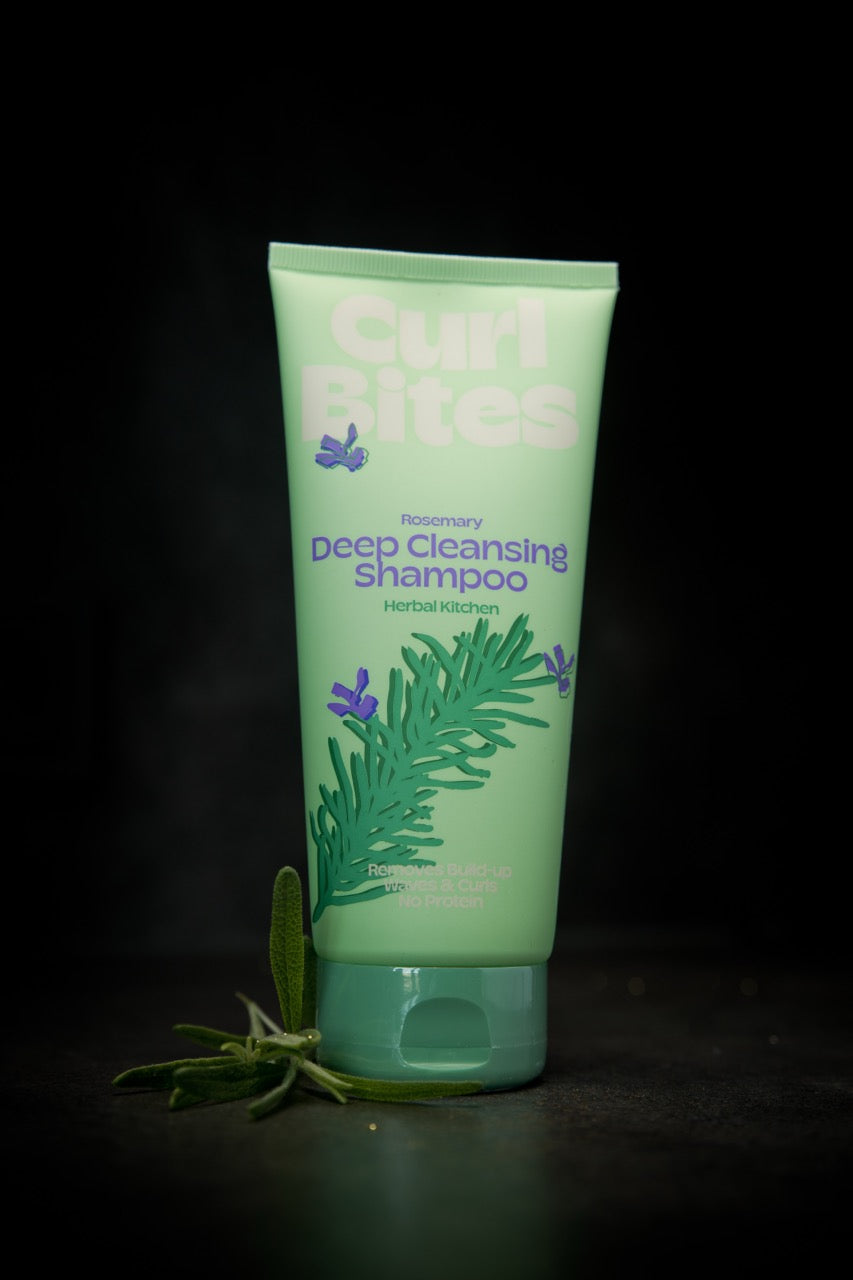 CURL BITES Rosemary Deep Cleansing Shampoo