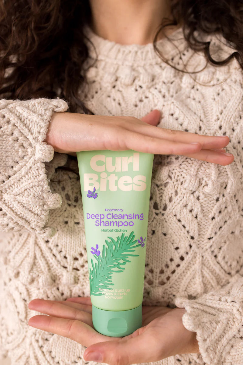 CURL BITES Rosemary Deep Cleansing Shampoo