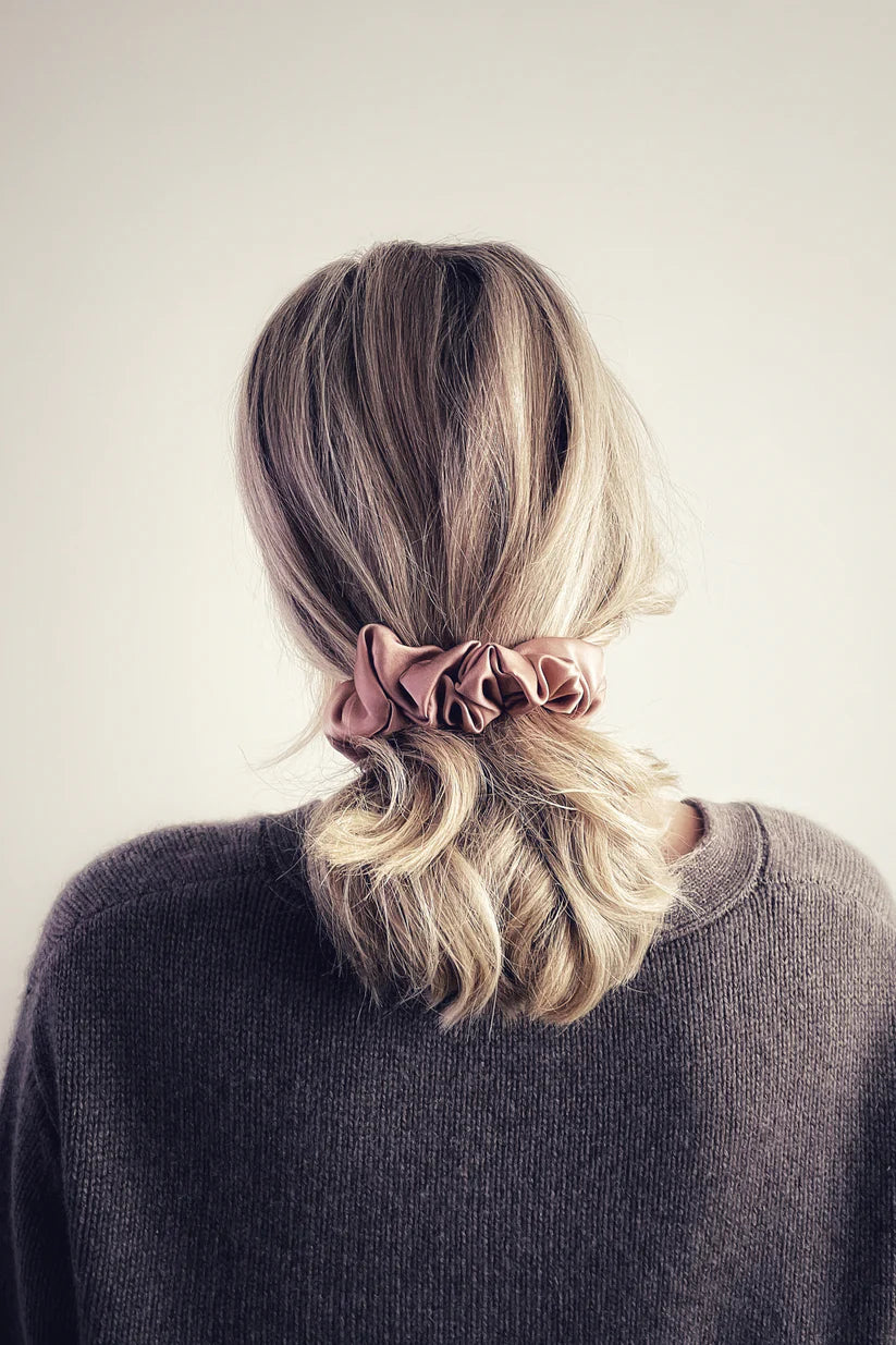 KATRINA SILKS Natural silk scrunchie Morning Dawn