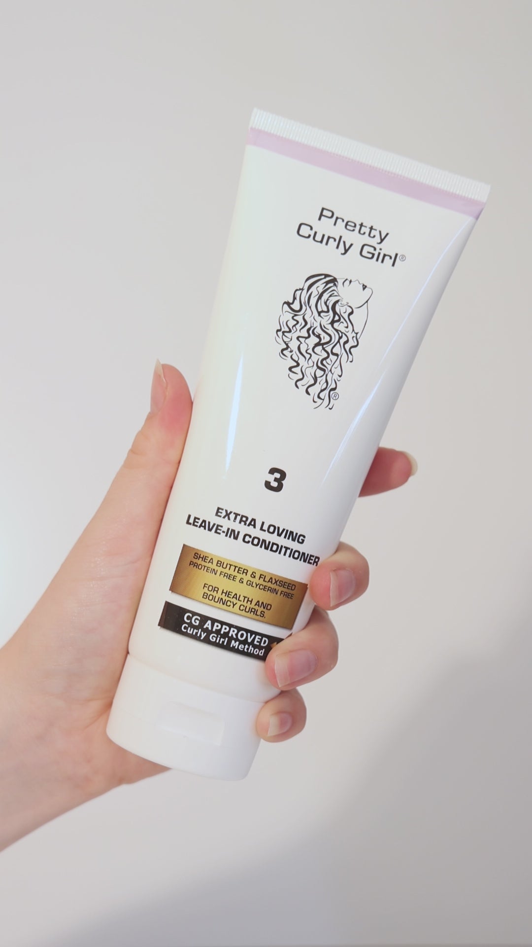 Load video: PRETTY CURLY GIRL Leave-in Conditioner