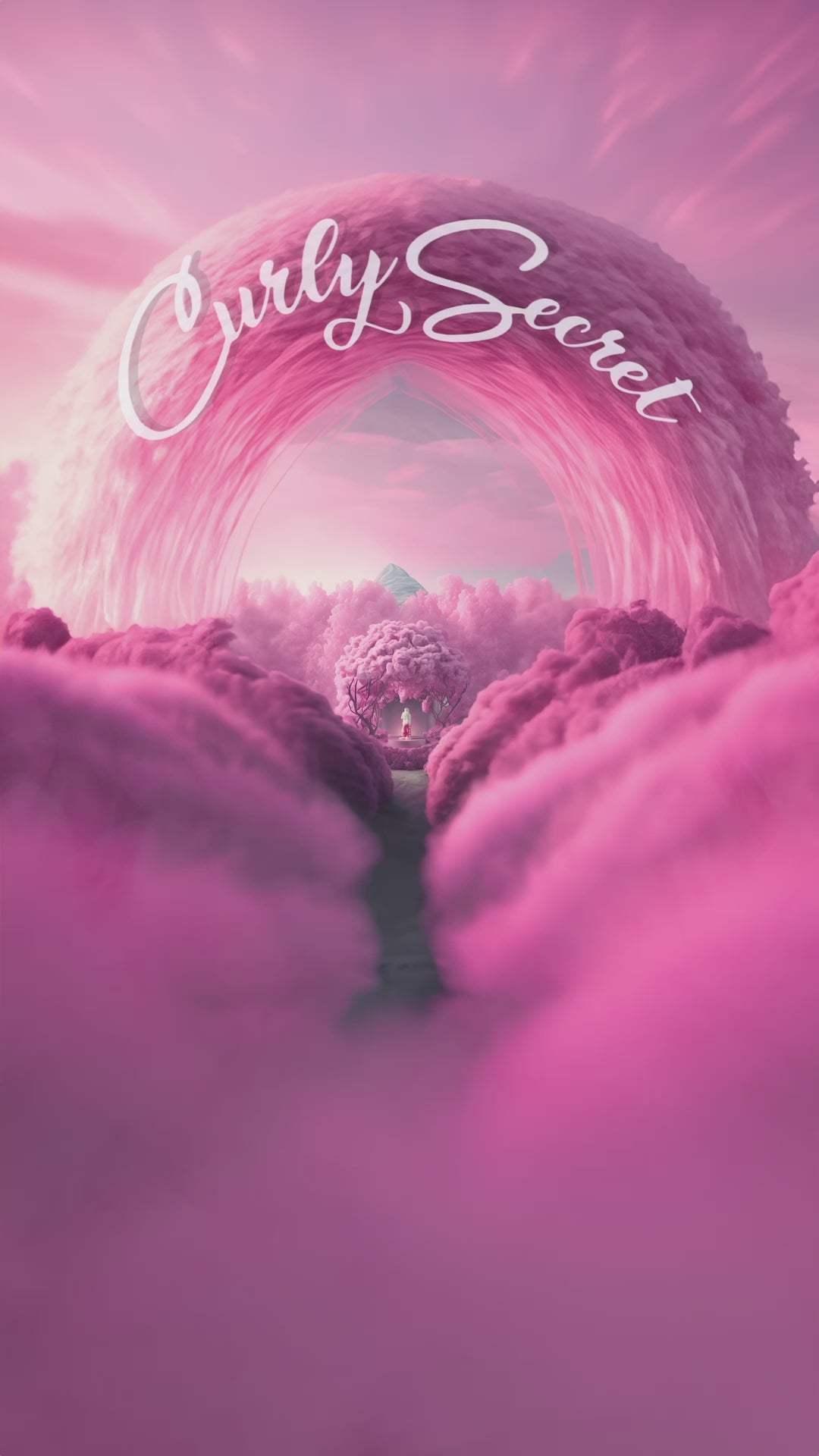 Load video: CURLY SECRET Popping Curls Styling Gel