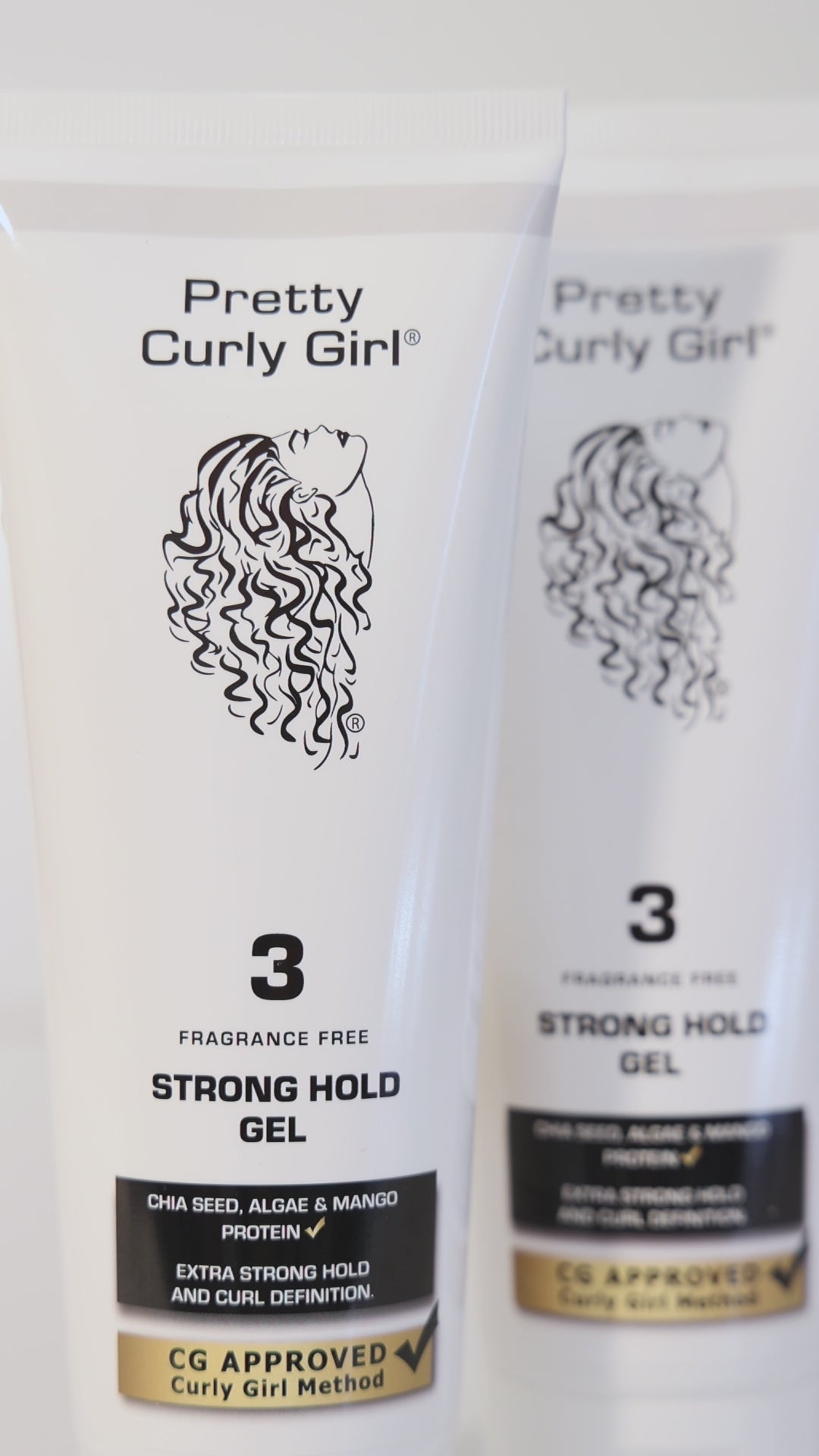 Load video: PRETTY CURLY GIRL Strong Hold Gel
